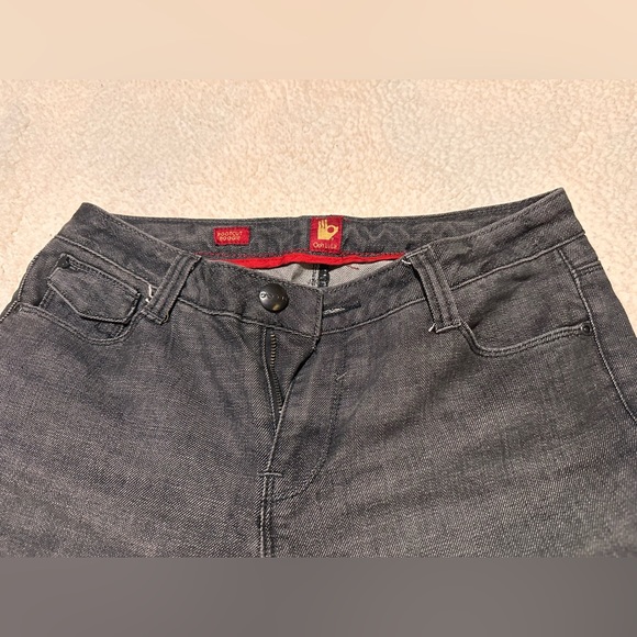 Sasson Black Embellished Embroidered pockets Bootcut Boogie jeans size 6 - Picture 4 of 9